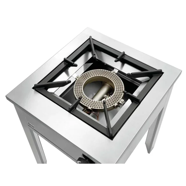 Estufa de Gas con Pie 1 Quemador 28 cm - Modelo Profesional