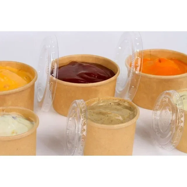 Récipient à Sauce Kraft 30 ml - Pack de 50 Unités