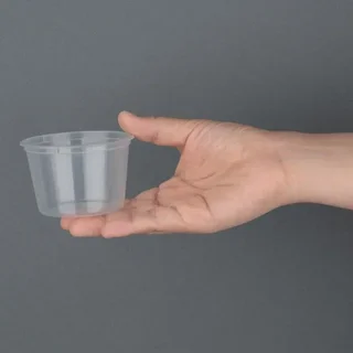 Embalagens para Molho Micro-ondas 100 ml - Pack de 100 unidades