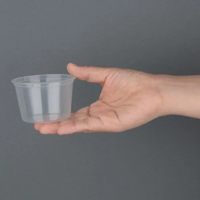 Embalagens para Molho Micro-ondas 100 ml - Pack de 100 unidades