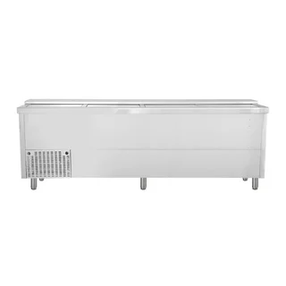 Freezer Horizontal Profissional de Aço Inox para Bebidas 790 Litros