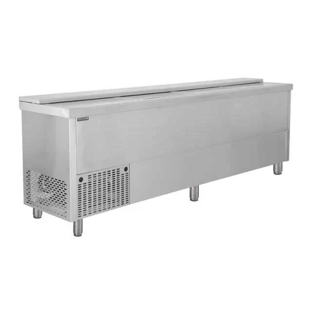 Professional Stainless Steel Beverage Chest Freezer 790 Liters