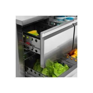 Frigorifero da Banco 1 Porta 4 Cassetti - Capacità 417 Litri