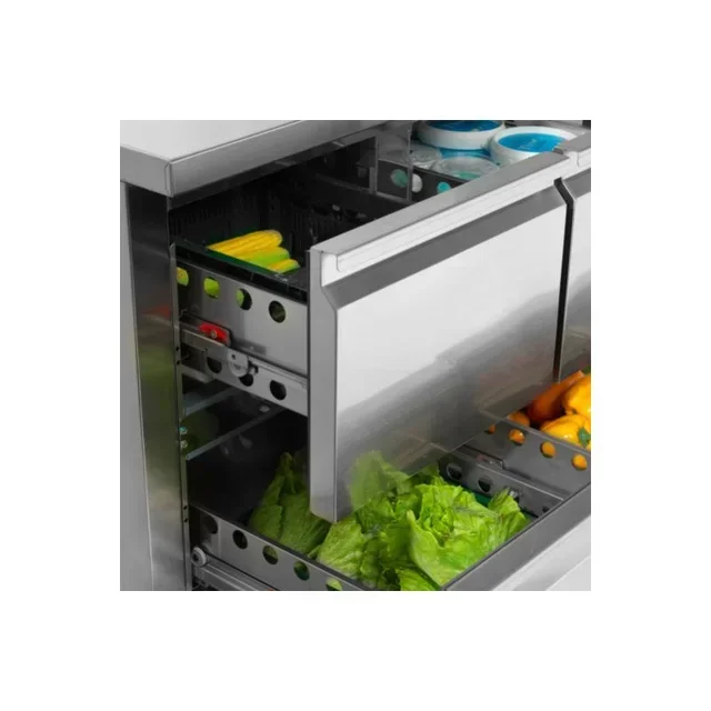 Frigorifero da Banco 1 Porta 4 Cassetti - Capacità 417 Litri