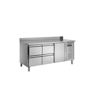 Frigorifero da Banco 1 Porta 4 Cassetti - Capacità 417 Litri