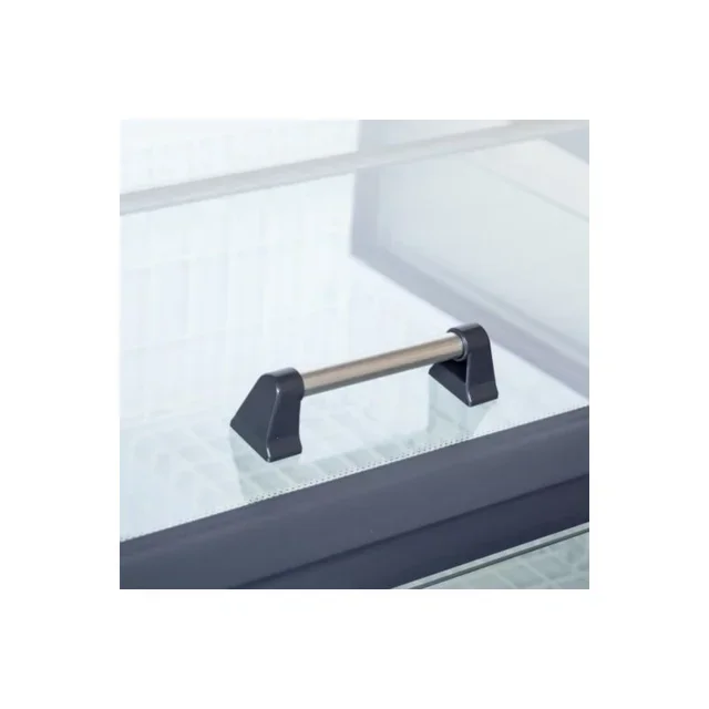 Double Sliding Door Refrigerator 995 L with Freezer - Glass Front