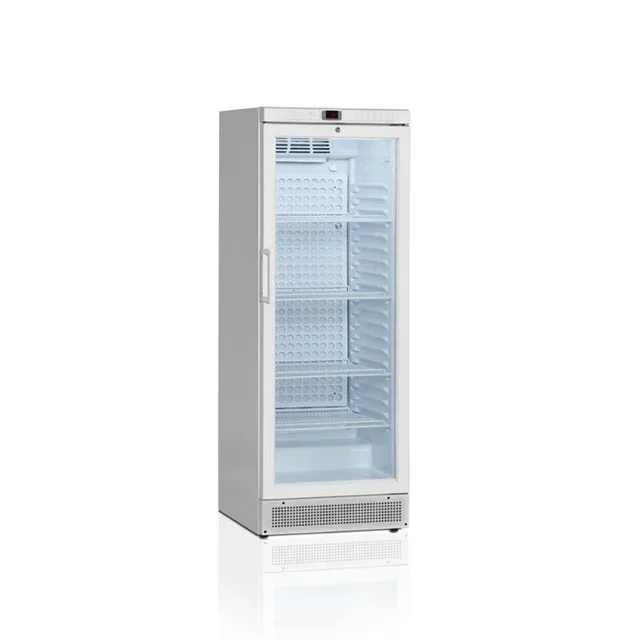 Medical Refrigerator 1 Glass Door White 260 Litres - Medical Cold Storage