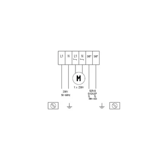 Speed Controller Regulator 1 Phase Exhaust Hood 1610W