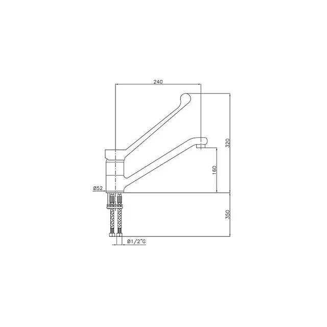 Swivel Control Faucet