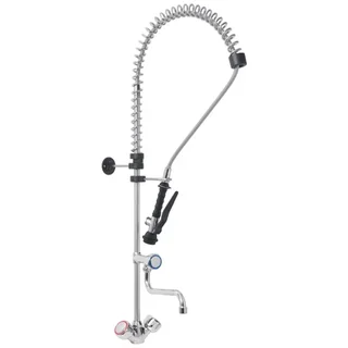 Robinet de Cuisine avec Douchette Extractible et Bec Pivotant Monotrou