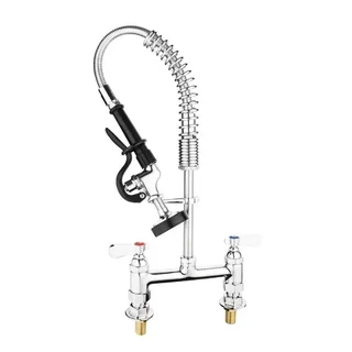 Robinet de Cuisine avec Douchette Extractible Double Fonction Inox