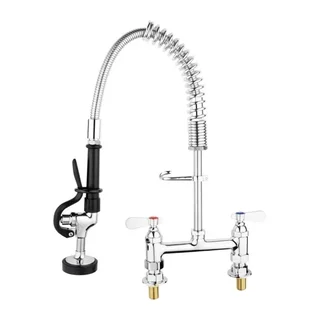 Robinet de Cuisine avec Douchette Extractible Double Fonction Inox