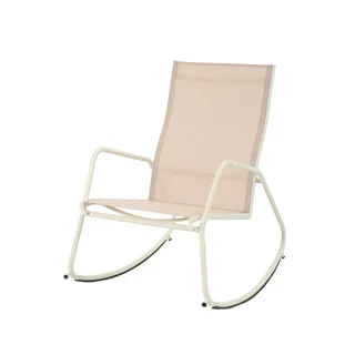 Rocking Chair de Jardin Brody - Assise Beige