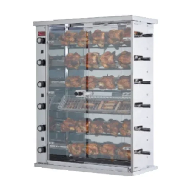 Vertical Gas Rotisserie Prélude 2 - 6 Cooking Spits