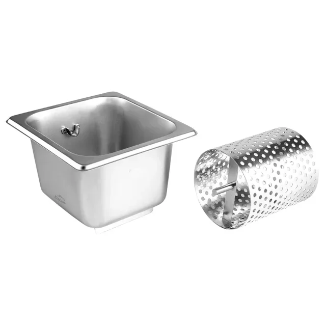 Roda de Manteiga em Aço Inoxidável GN 1/6 - Distribuidor de Manteiga Profissional em Aço Inoxidável