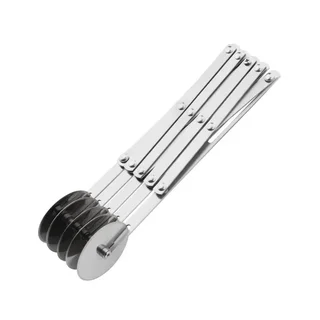 Extendable Multi-Blade Cutting Roller with 5 Smooth Blades