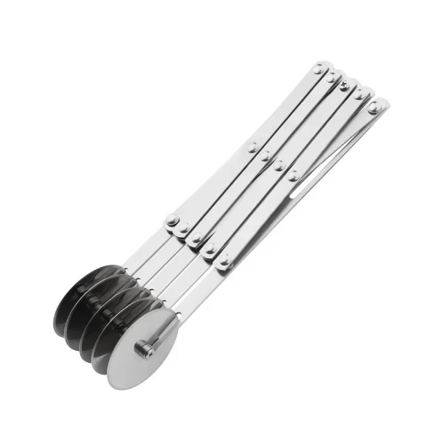 Extendable Multi-Blade Cutting Roller with 5 Smooth Blades