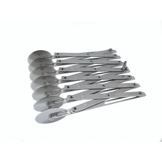 Extendable Pastry Roller 7 Blades - Smooth Multi-Cut Decor