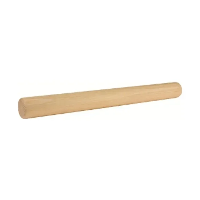 Beech Wood Pastry Rolling Pin - Length 50 cm - Diameter 4.5 cm
