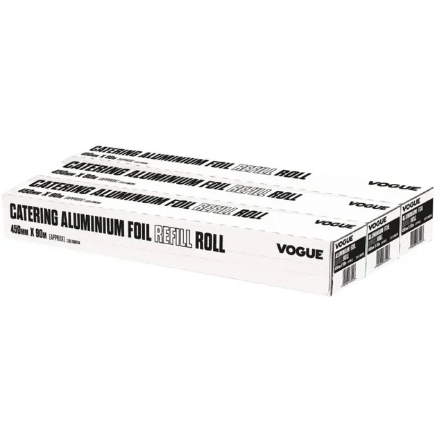 Rollos de Aluminio 450 para Dispensador de Envoltura - Pack de 3