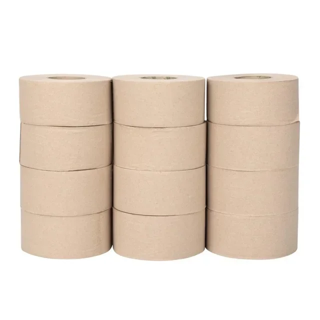 Rollos de Papel Higiénico Mini Jumbo Ecológico 2 Capas 150 Metros - Pack de 12 Rollos