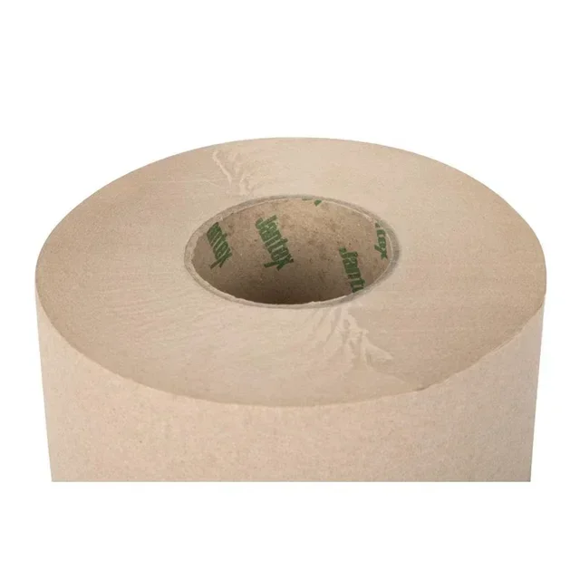 Mini Jumbo Eco-Friendly Toilet Paper Rolls 2-Ply 150 Meters - Pack of 12 Rolls