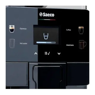 Royal Black Coffee Machine - Elegant Model for Espresso and Hot Beverages