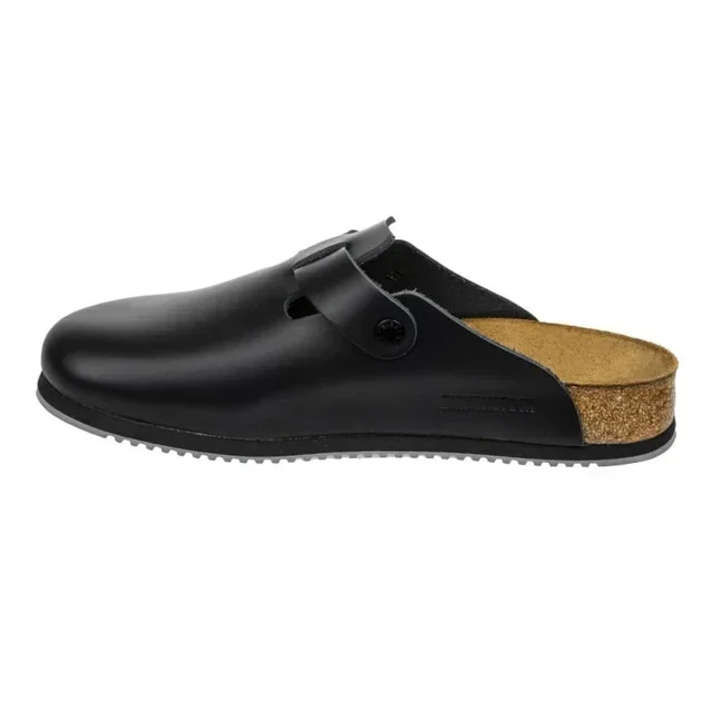 Boston Schwarze Birkenstock Clogs - Größe 39