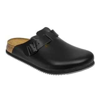 Boston Birkenstock Schwarze Clogs - Größe 43