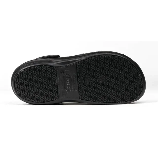 Crocs Bistro Schwarze Arbeitsclogs - Größe 45,5
