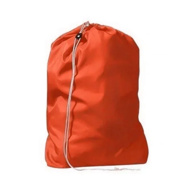 Orange Plain Laundry Bag Professional Use