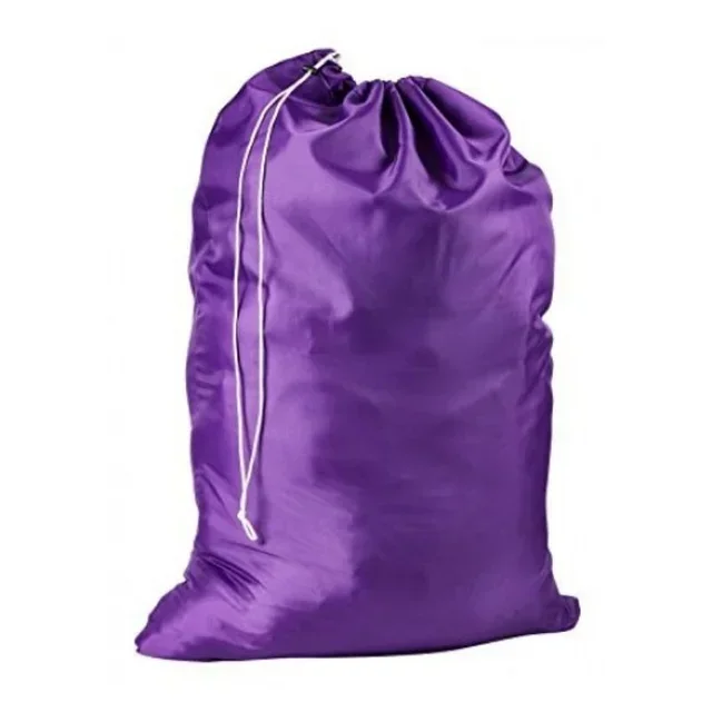 Plain Purple Laundry Bag - Professional Use