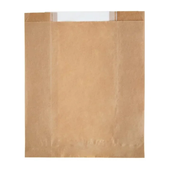 Bolsas de Papel Kraft con Ventana Transparente - Pack 1000 unidades
