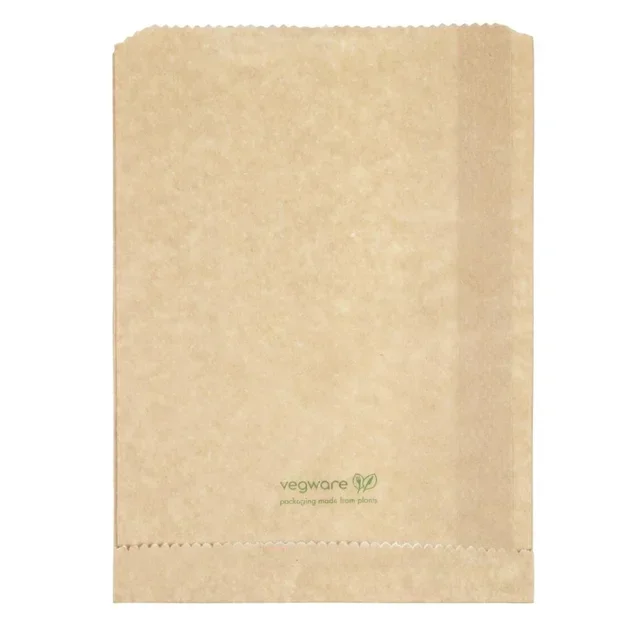 Compostable Hot Snack Bags 292 x 127 mm - Pack of 500