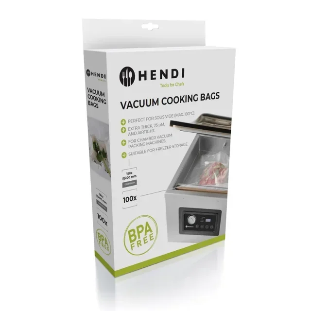 Smooth Vacuum Sealer Bags 450 x 350 mm - Pack of 50