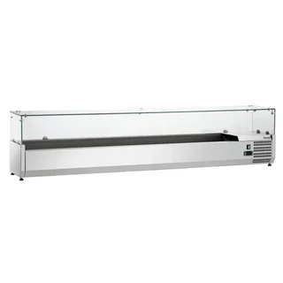 Saladette de Mostrador - 10 Cubetas Gastronorm 1/4