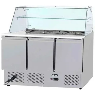 Saladette Refrigerada 380 Litros 4 Cubetas GN 1/1