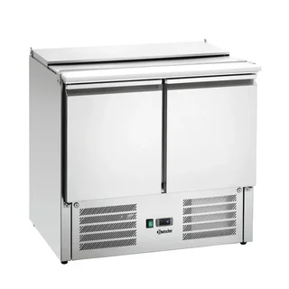 Saladette Refrigerada 2 Portas - 2 Cubas GN 1/1 + 3 Cubas GN 1/6 - Balcão de Saladas