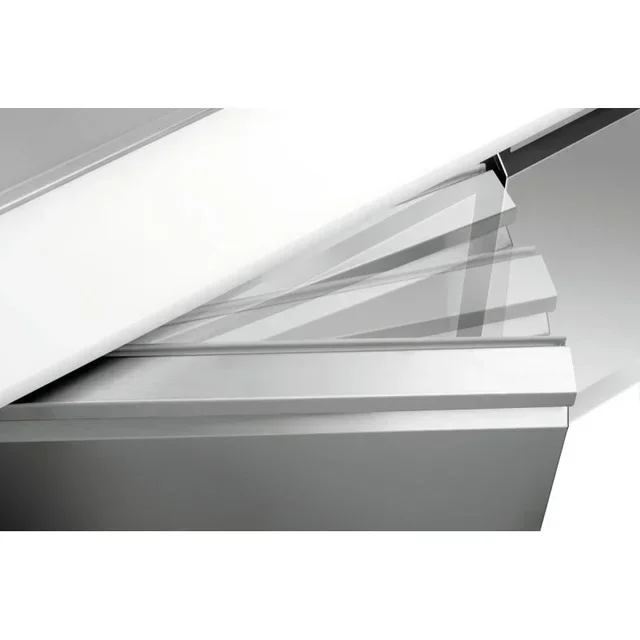 Saladette Refrigerada 2 Portas - 2 Cubas GN 1/1 + 3 Cubas GN 1/6 - Balcão de Saladas