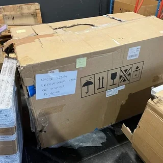 Refrigerated Saladette 3 Doors - Sliding Cover - 4 Gastronorm 1/1 Pans - Refurbished Used