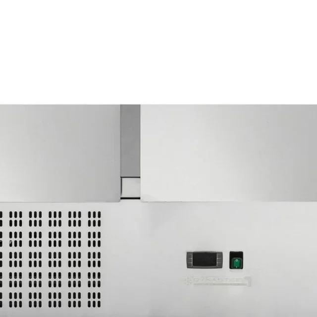 Refrigerated Saladette 3 Doors - Sliding Cover - 4 Gastronorm 1/1 Pans - Refurbished Used