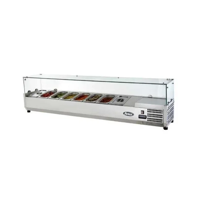 Countertop Refrigerated Saladette - 6 GN 1/3 Pans - Width 1415 mm