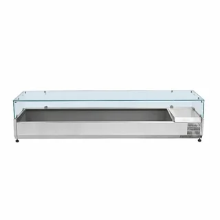 Vetrina Refrigerata da Banco 9 Bacinelle GN 1/3 - Saladetta Professionale