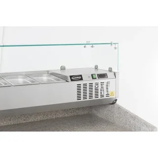 Saladette Refrigerada de Mostrador 8 Cubetas GN 1/3