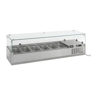 Countertop Refrigerated Saladette 8 GN 1/4 Pans