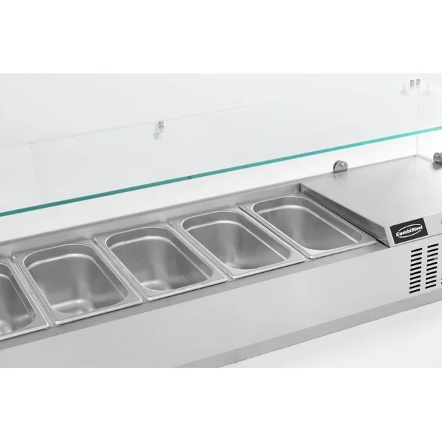 Countertop Refrigerated Saladette - 9 GN 1/3 Pans