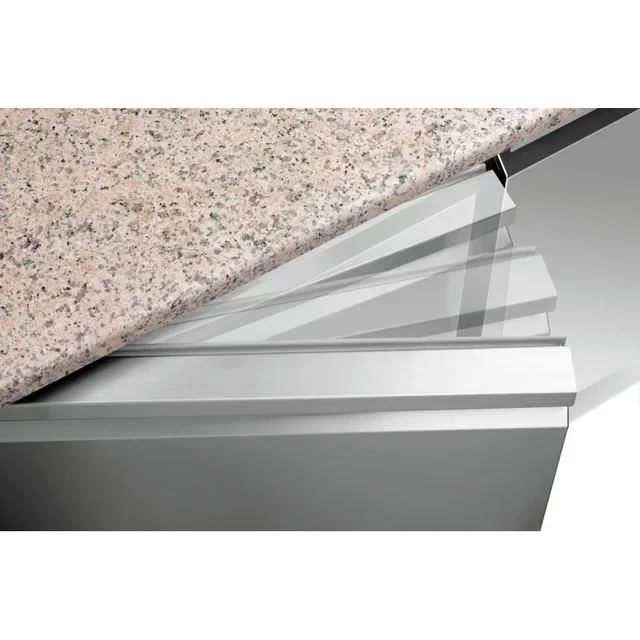 Gekühlte Pizzavitrine 5 GN 1/6 Behälter - Belagzubereitung