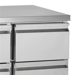 Positive Saladette Stainless Steel 3 Doors 368 L - GN 1/1 Compatible - 4 GN Pans Capacity