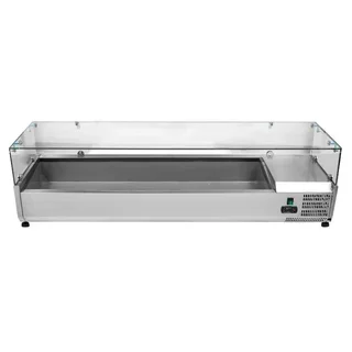 Refrigerated Saladette Display Counter 7 GN 1/3 Pans