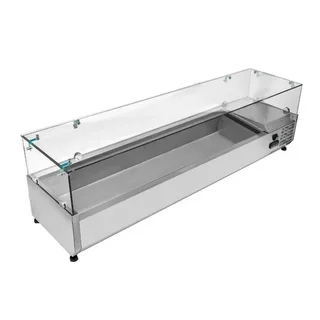 Refrigerated Saladette Display Counter 7 GN 1/3 Pans